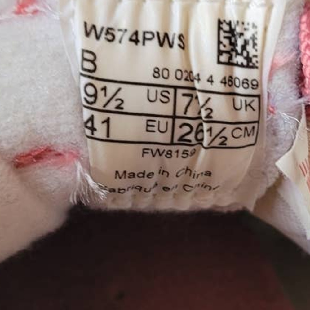 New Balance x Concepts 574 Rose Sneakers Size 9.5 - Picture 6 of 6